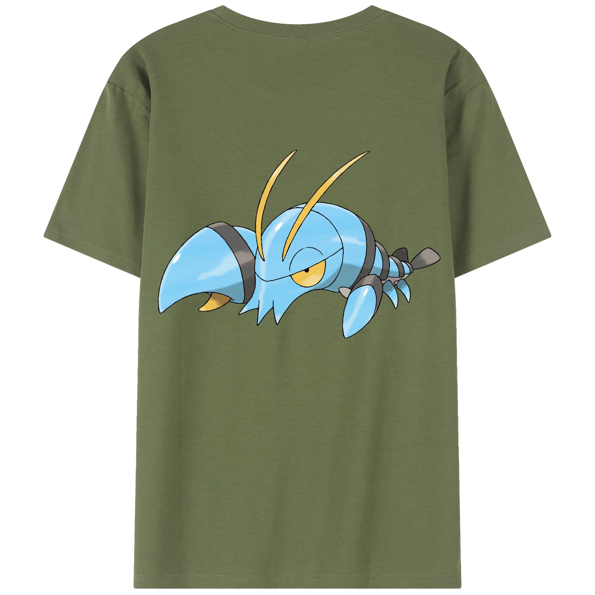 （画像用） ポケットモンスター Pokémon 綿100％半袖Tシャツ（背面プリント）